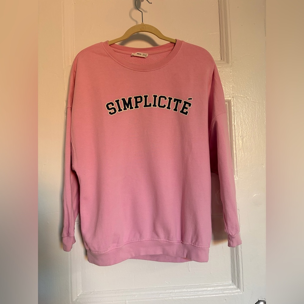 Mango Pink Crewneck Sweatshirt